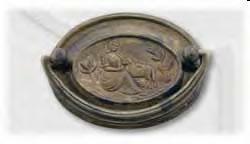 MANIGLIA OTTONE PATINATA UTENSIL LEGNO ART. OM038.A.P