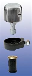 LUCCHETTO SIKURO A CAMPANA INOX ART.SC100/A