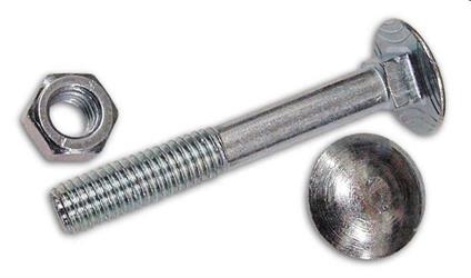 BULLONI TESTA TONDA QUADRO SOTTO TESTA  UNI 5732 6X16 INOX A2