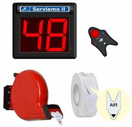 KIT ELIMINACODE DISPLAY 2 CIFRE  MINIPOINT
