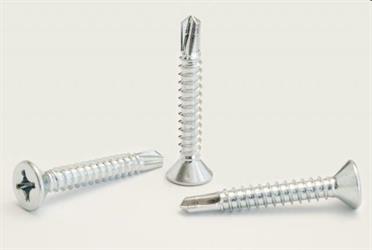 VITI DRILLEX TESTA SVASATA PIANA 4,2X25 DIN7504-P ZINC. 81190