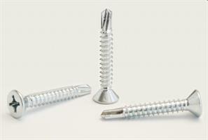 VITI DRILLEX TESTA SVASATA PIANA 4,8X25 DIN7504-P ZINC. 81190