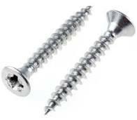 VITI PER LEGNO TESTA SVASATA PIANA 4X35 ZINC. 0100D (PZ.100)