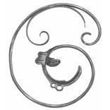 RICCIO SX C/FOGLIA T.12 L.330XH.370 MM. ART. 94/C/12