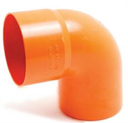 CURVA CHIUSA SUPER 87° ARANCIO D.125