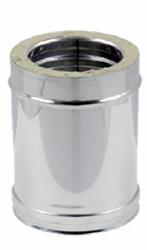 TUBO CANNA FUMARIA INOX COIBENTATO MT.1 DIAM.250 ART.4460