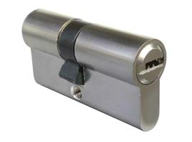 CILINDRO SAGOMATO 30+30 PROF. EUROPEO CROMO SATINATO ART.2304/CS