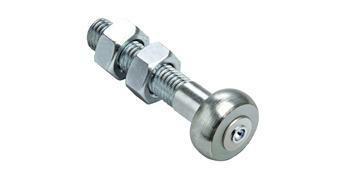 DEVIATORE COMUNELLO CON RULLO IN ACCIAIO D.34 ZINC. ART.32*