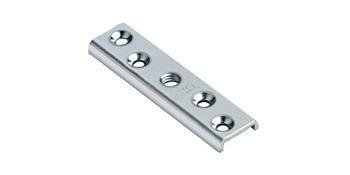 PIASTRINA COMUNELLO PER CARRELLI TIPO GRANDE ZINCATA ART.42*