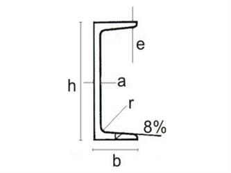 PROFILATO U 65X42X5,5