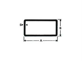 TUBOLARE ZINC. 50X20X1,5 SENDZIMIR MT.6