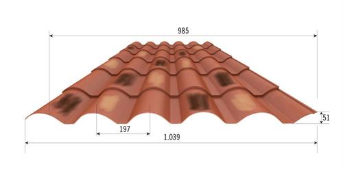 COPPO LAM. 0,5 ANTICATO MT. 4,20