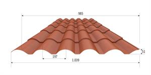 COPPO LAM. 0,5 ROSSOCOPPO MT.6,30