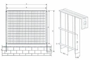 RECINZIONI ZINC. DI VARIE MISURE