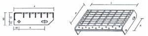 SCAL. ZIN. 1000X300 P.25X2 M.15X76 ANTISCIVOLO