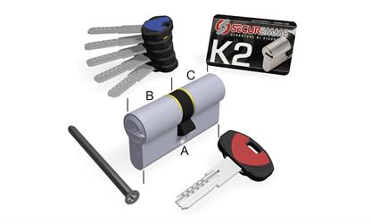 CILINDRO K2 CR./SAT. 40/70 3200CCS40701X5