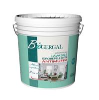PITTURA LAVABILE IDROREP. ANTIMUFFA BIOGERGAL BIANCO LT.4,00