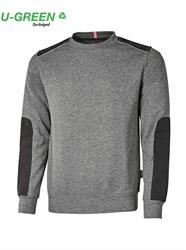 FELPA U-POWER RYKE GREY METEORITE TG.M   EY170GM*