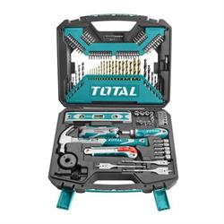 SET VALIGETTA 120PZ. PUNTE TRAPANO + ACCESSORI TOTTHKTAC01120