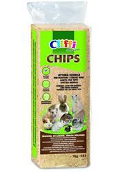LETTIERA IN TRUCIOLO CLIFFI CHIPS PER RODITORI E CONIGLI KG.1