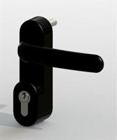 MANIGLIA ESTERNA MANIGLIONE ANTIPANICO CON CILINDRO ART.1090