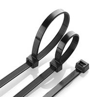 FASCETTE DI CABLAGGIO IN NYLON NERE 160X4,5 SEL.3.221R