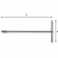 CHIAVE A T ATTACCO QUADRO 1/2 SNODATO ART.273 1/2Q