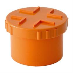 TAPPO DI CHIUSURA ARANCIO DIAM.50