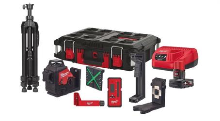 LASER VERDE 3 LINEE 360° M12 3PLKIT-401P 4933478960