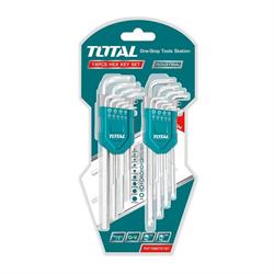 SET 18 PEZZI CHIAVI ESAGONALI + TORX TOTTHT106KT0181