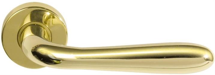 MEZZA MANIGLIA ZAMA AMALFI SX R/TONDA D.45 OTTONATO F0205