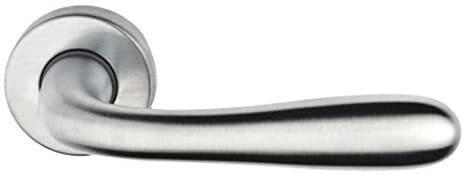 MEZZA MANIGLIA ZAMA AMALFI SX R/TONDA D.45 CROMO/SATINATO F0205