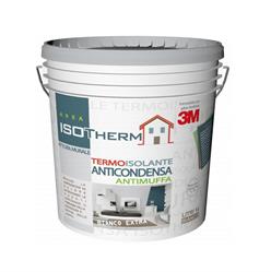 PITTURA MURALE TERMOISOL. ANTICONDENSA ISOTHERM BIANCO LT.4,00