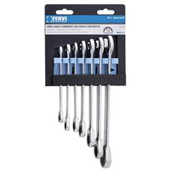 SERIE 7 CHIAVI COMBINATE A CRICCHETTO CR-V ART.0700/07P