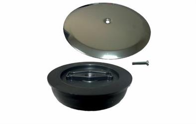 TAPPO PER POZZETTO C/VITE E PIATTELLO D.100 D12100