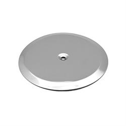 PIATTELLO ACCIAIO D.140 C/VITE INOX D12125