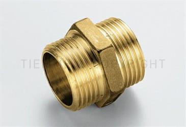 RACCORDO DIRITTO IN OTTONE M/M 1x1 COD.1500001