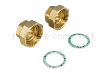 KIT ATTACCO POMPA IN OTTONE F.2x11/4 COD.1500440