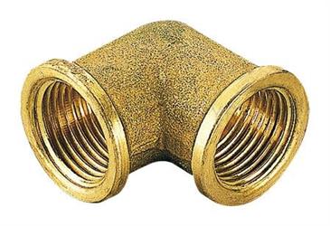 RACCORDO CURVO IN OTTONE F/F 1x1 COD.1500017