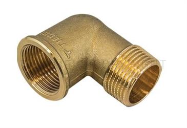 RACCORDO CURVO IN OTTONE M/F 1x1 COD.1500011