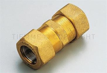 RACCORDO DIRITTO DOPPIO IN OTT. 3/4 PER TUBO FERRO COD.1500237