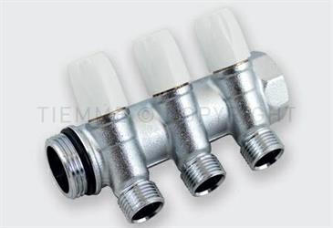 COLLETTORE C/RUBINETTO MAXIMA M.3/4G 6 VIE 1/2x16 ART.1866K