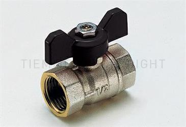 VALVOLA A SFERA MISTRAL ISO228 F/F 1/2 L/FARFALLA ART.2370N