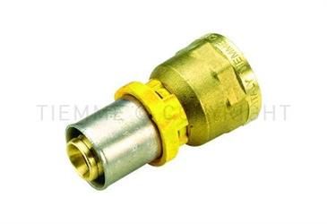 RACCORDO DIRITTO FEMMINA GAS 16x1/2 A PRESSARE ART. 2652