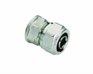 RACCORDO DRITTO FIL. FEMMINA BL 16x1/2 A STRINGERE COD.BLMF1612