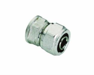 RACCORDO DRITTO FIL. FEMMINA BL 26x3/4 A STRINGERE COD.BLMF2634