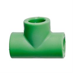 RACCORDO A T GREENTHERM PP-R VERDE 25x25x25