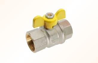 VALVOLA GAS A SFERA ELIOS ISO7 F/F 1 L/FARFALLA ART.3920
