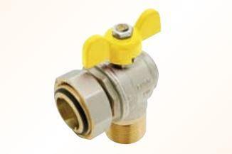 VALVOLA GAS A SQUADRA ISO7 M.3/4xF.3/4 L/FARFALLA ART.3962
