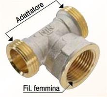 RACCORDO UNIKO TEE FEMMINA 3/4-3/4Gx18 ART.809